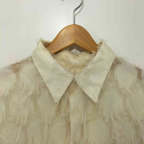 seyto  See through jacquard fringe shirt / シースルージャガードフリンジシャツ メンズ JPN:1